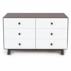 Sale Oeuf NYC Commode 6 tiroirs Merlin base Sparrow | Blanc