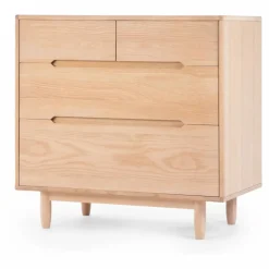 Discount Nobodinoz Commode 4 tiroirs Pure | Chêne