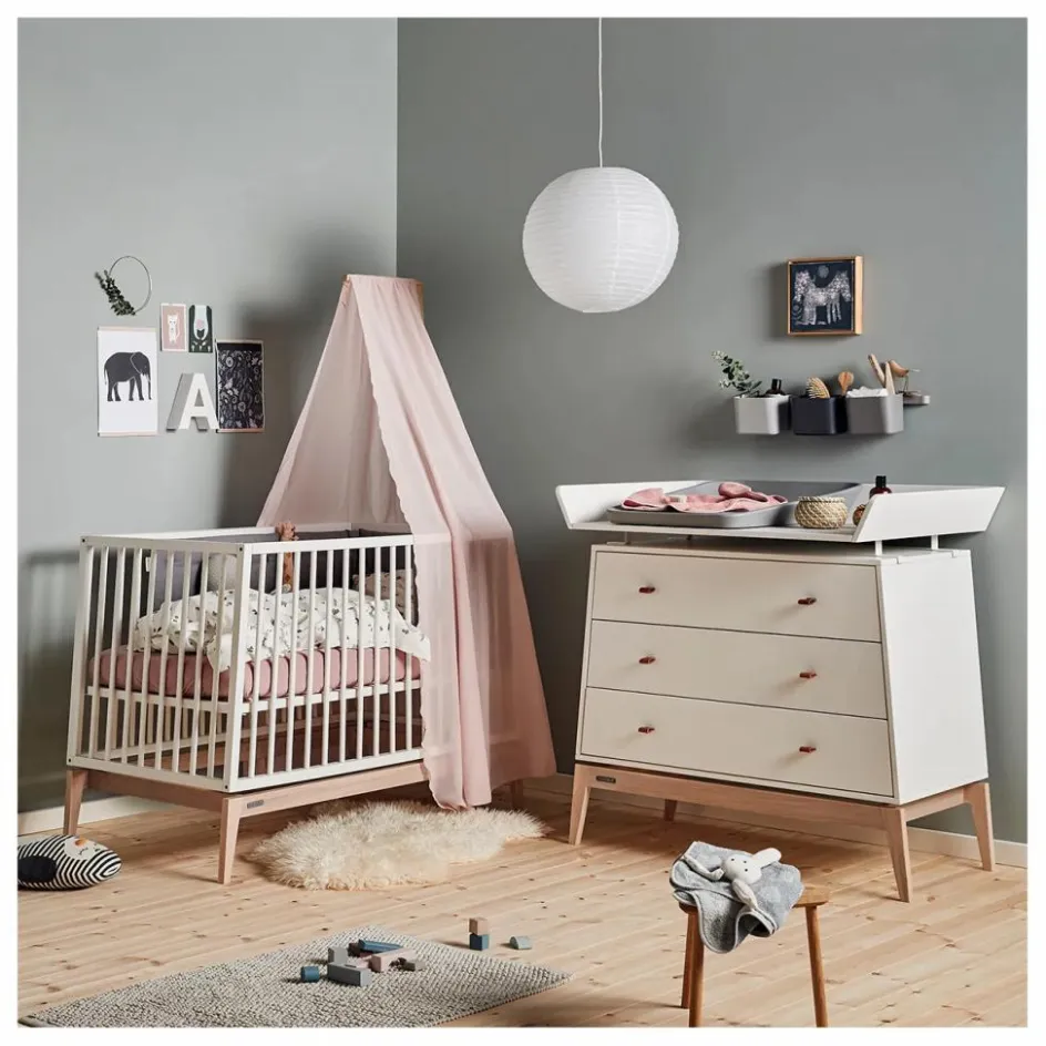 Enfant Leander Commodes|Rangement Enfant*Commode Luna chêne - 3 tiroirs |