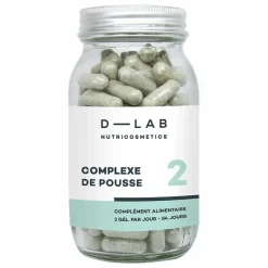 Femme D-LAB NUTRICOSMETICS Soins Des Cheveux|Compléments Alimentaires*Complexe de Pousse Complément alimentaire - 3 mois