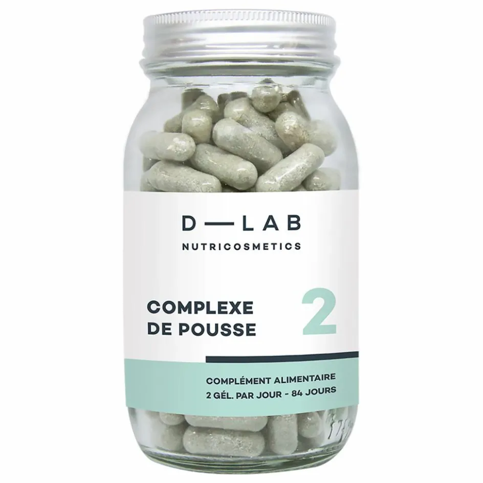 Femme D-LAB NUTRICOSMETICS Soins Des Cheveux|Compléments Alimentaires*Complexe de Pousse Complément alimentaire - 3 mois