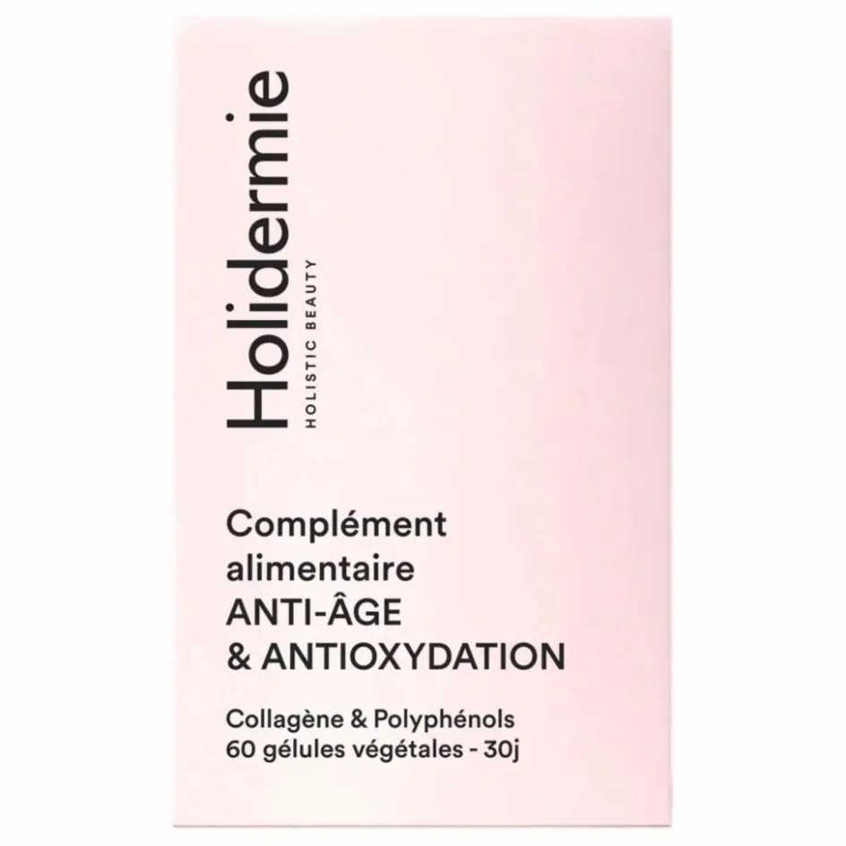 Holidermie Compléments Alimentaires*Complément alimentaire Anti-âge & Antioxydation - 60 gélules
