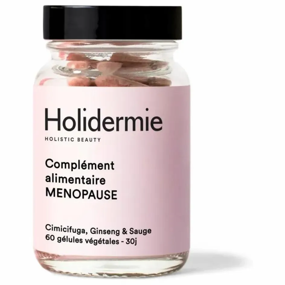 Hot Holidermie Complément alimentaire Ménopause - 60 gélules Non teinté
