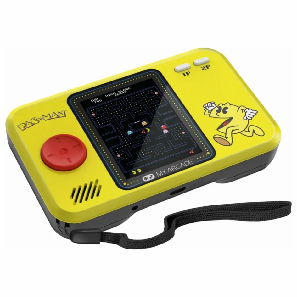 Sale Console de jeux avec son étui Pac-Man Jeux High-Tech