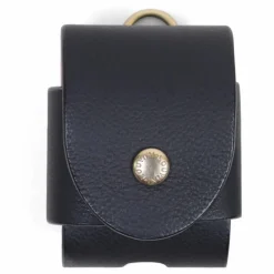 Outlet Louvini Coque Airpod 1 & 2 Joe en cuir | Noir