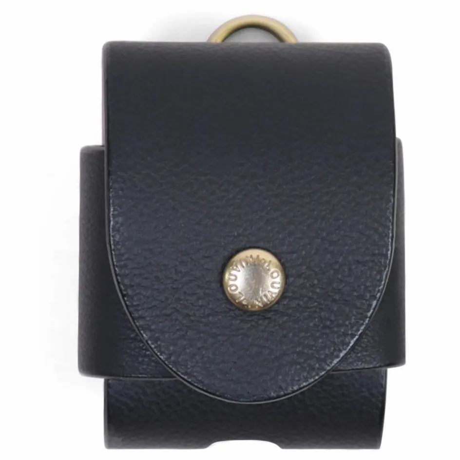 Outlet Louvini Coque Airpod 1 & 2 Joe en cuir | Noir