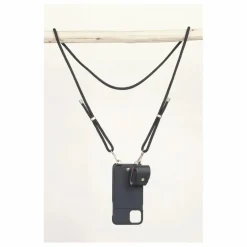 Outlet Louvini Coque Airpod 1 & 2 Joe en cuir | Noir