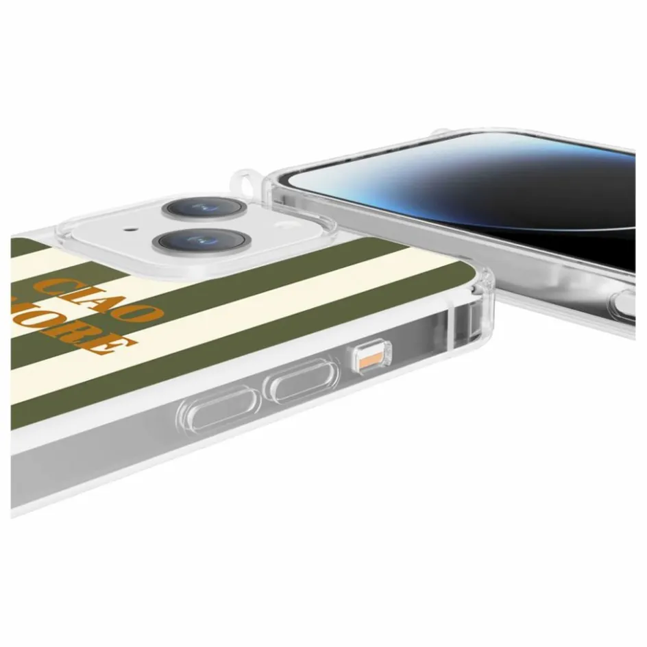 LaCoqueFrançaise Coque Iphone Ciao Amore | Vert kaki