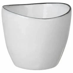 Clearance Broste Copenhagen Coquetier en porcelaine Salt Blanc