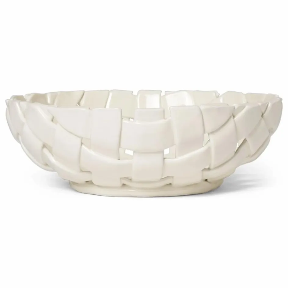 Ferm Living Art De La Table*Corbeille en céramique Plait |