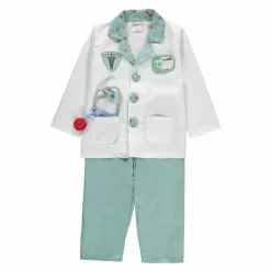 Clearance Great Pretenders Costume de docteur avec ses accessoires Vert