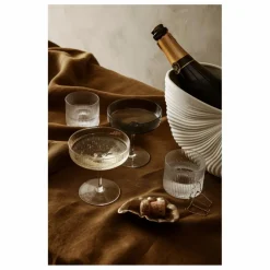 Outlet Coupes à champagne Ripple - Set de 2 Art De La Table
