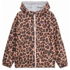 Flotte Coupe-Vent Imperméable Bastille Léopard Fibres Recyclées ||Enfant Manteaux, Blousons