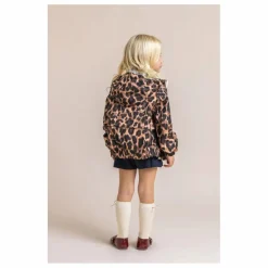 Flotte Coupe-Vent Imperméable Bastille Léopard Fibres Recyclées ||Enfant Manteaux, Blousons