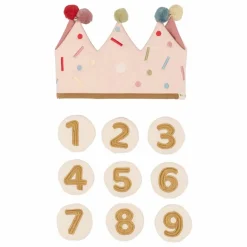 Fabelab Couronne d'anniversaire ||Enfant Décoration De Fête