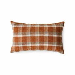Outlet HKliving Coussin à carreaux | Orange