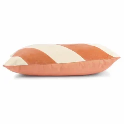 Clearance Coussin à rayures en velours Coussins