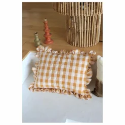 Barnabé aime le café Coussin à volant ||Enfant Coussins|Coussins Enfant