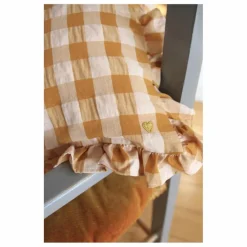 Barnabé aime le café Coussin à volant ||Enfant Coussins|Coussins Enfant