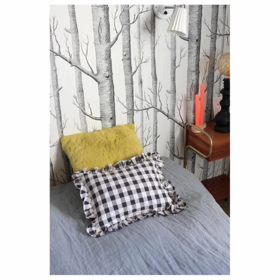 Barnabé aime le café Coussin à volant ||Enfant Coussins|Coussins Enfant