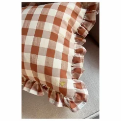 Enfant Barnabé aime le café Coussins|Coussins Enfant*Coussin à volant |