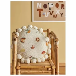 Hot Bloomingville Mini Coussin Agnes | Beige