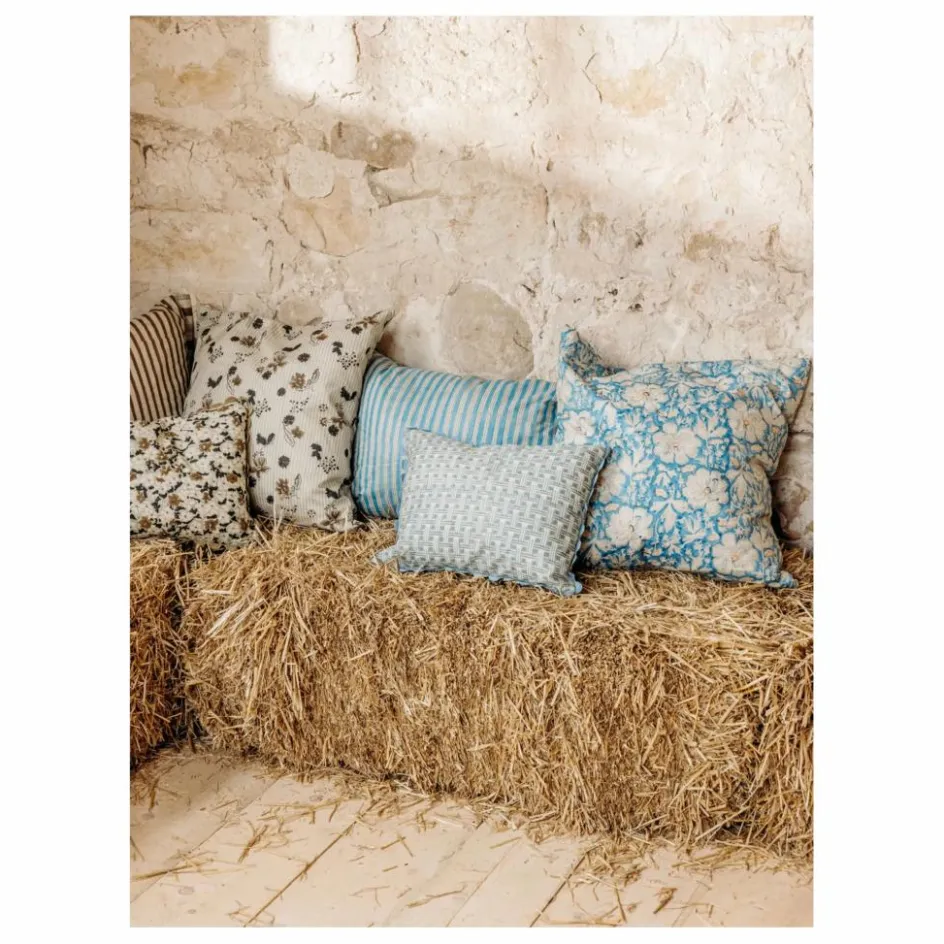 Sale Le Monde Sauvage Coussin Astre | Bleu