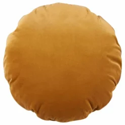New The Socialite Family Coussin Bomboloni en velours | Jaune moutarde