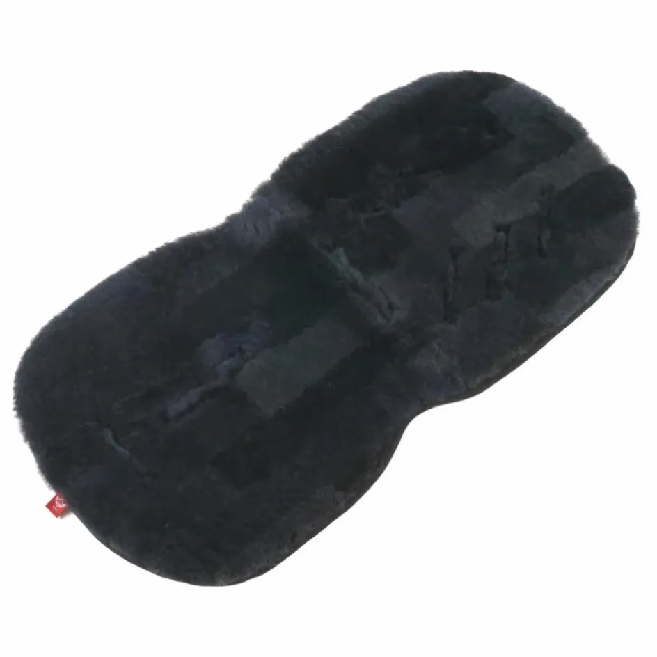 Discount Kaiser Coussin confort en peau d'agneau | Gris anthracite