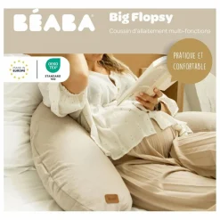 Discount Béaba Coussin d'allaitement Big Flopsy | Argile