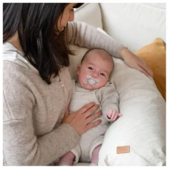Béaba Coussin d'allaitement Big Flopsy || Linge De Lit Bébé|Accessoires Pour Bien Dormir