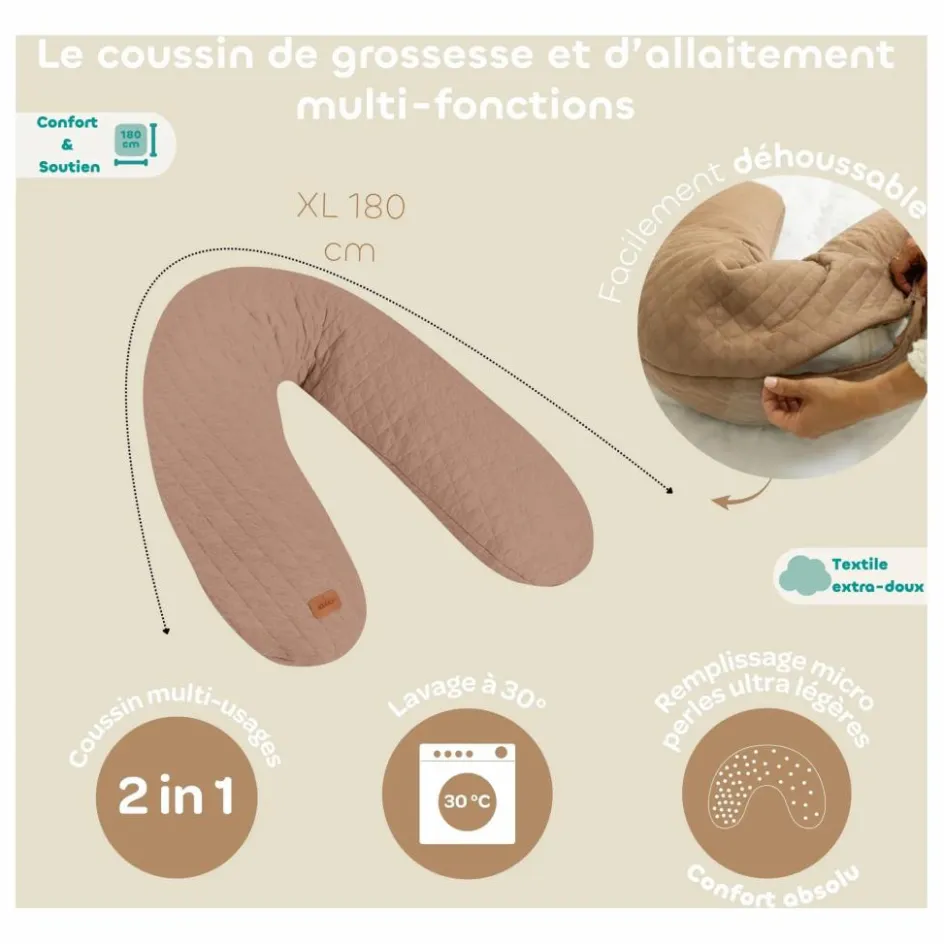 Béaba Coussin d'allaitement Big Flopsy || Linge De Lit Bébé|Linge De Lit Bébé