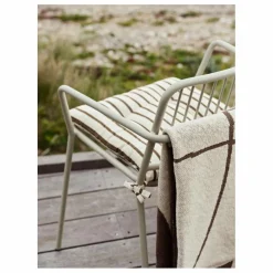 New Broste Copenhagen Coussin de chaise Franca | Marron