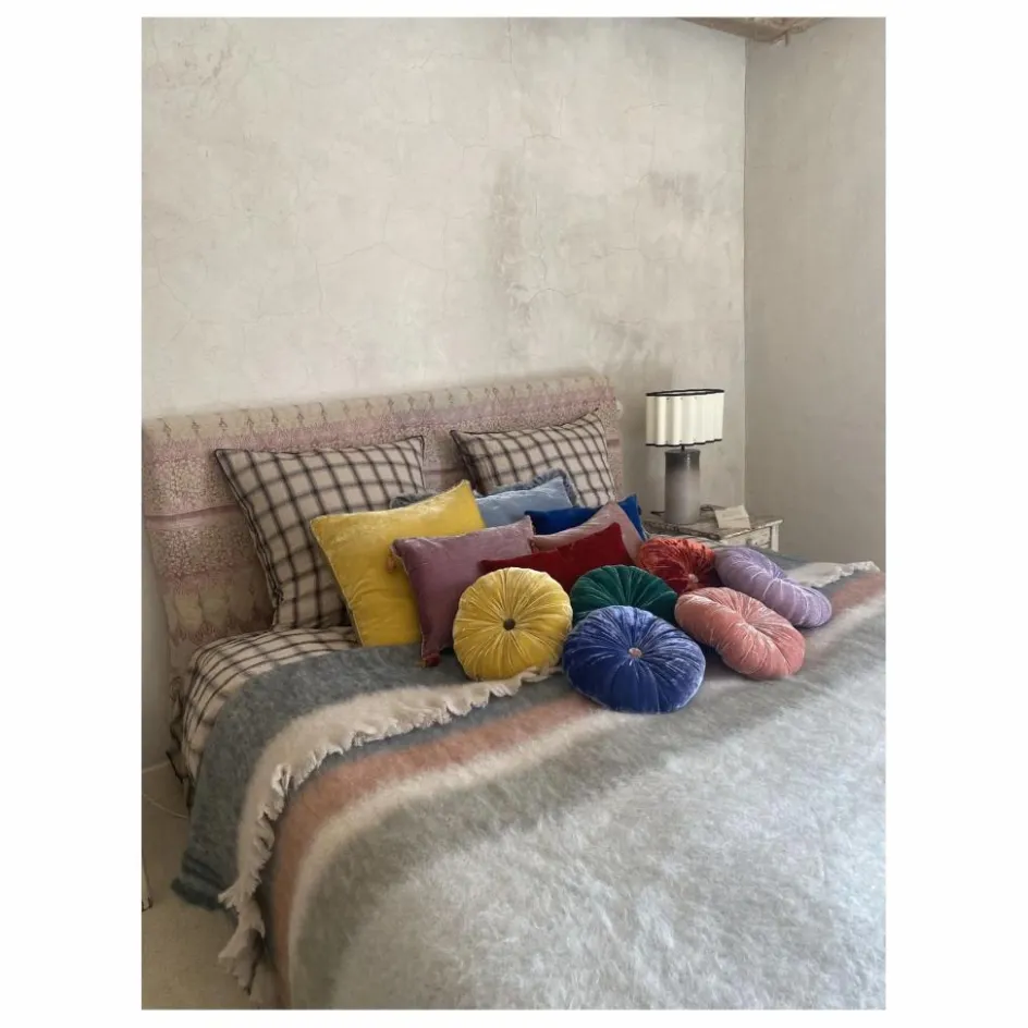 Le Monde Sauvage Coussins*Coussin en velours de soie Goa |