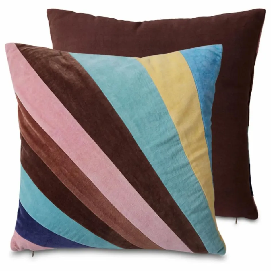 HKliving Coussins*Coussin en velours Striped |
