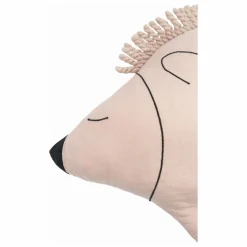 Best Coussin Enzo le Hérisson - Lin Français | Enfant Coussins|Coussins Enfant