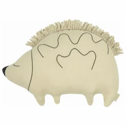 Enfant Nobodinoz Coussins|Coussins Enfant*Coussin Enzo le Hérisson - Lin Français |