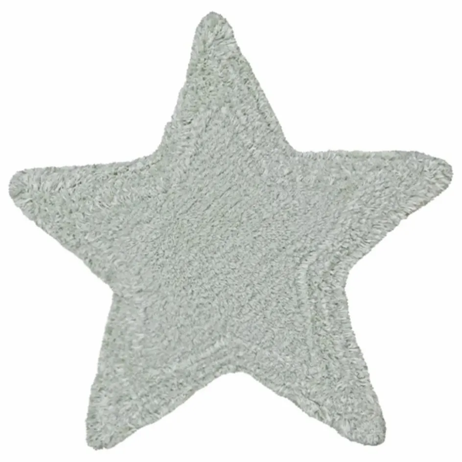 Clearance Lorena Canals Coussin Etoile | Bleu Clair