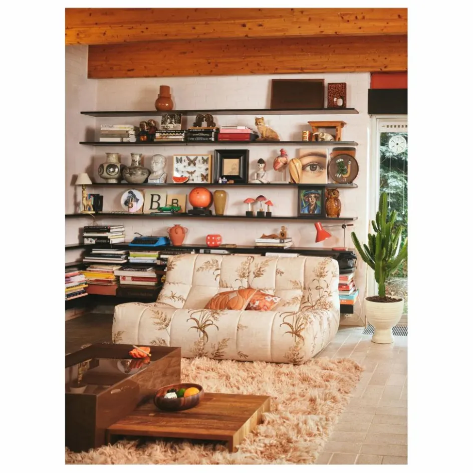 HKliving Coussins*Coussin matelassé Retro Wave |
