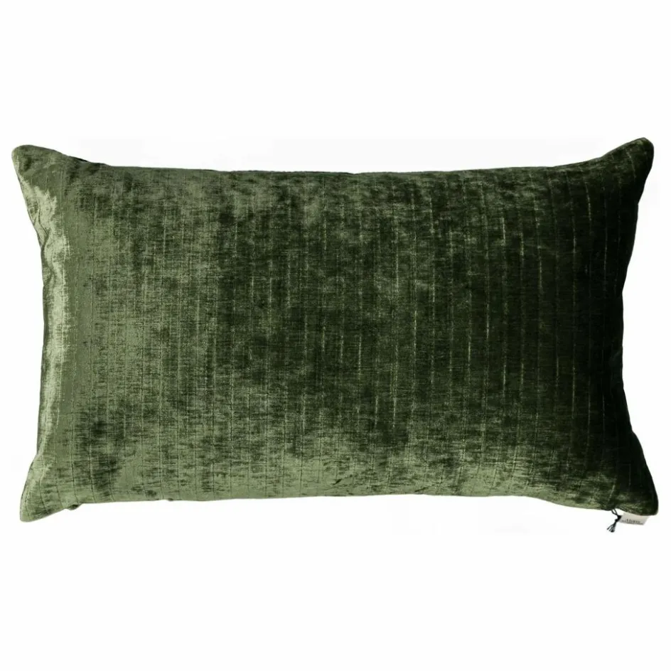 Clearance Coussin rectangulaire Carino velours côtelé brillant | Coussins