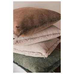 Outlet Lorena Canals Coussin rectangulaire Stonewashed | Vert foncé