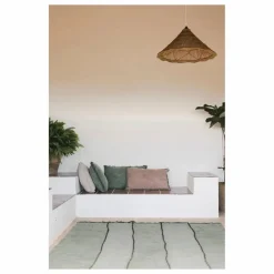 Outlet Lorena Canals Coussin rectangulaire Stonewashed | Vert foncé