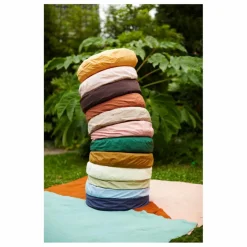 Coussin rond en percale organique | Coussins