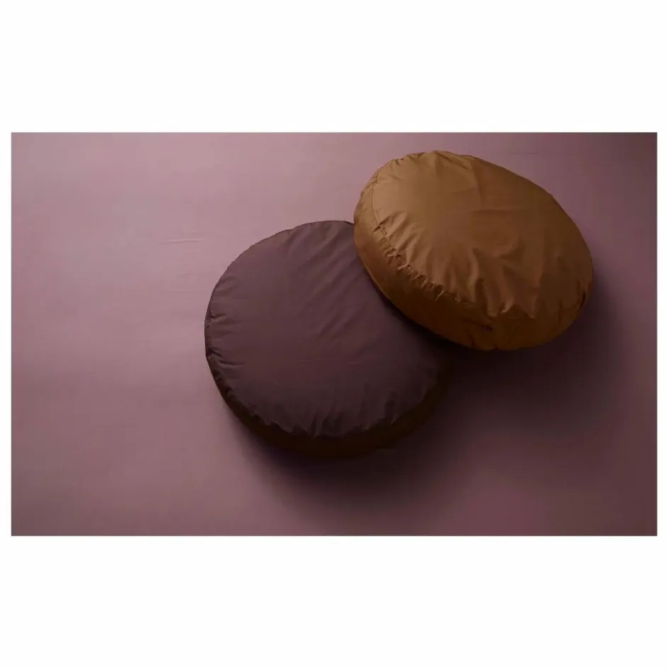 Sale Coussin rond en percale organique | Coussins