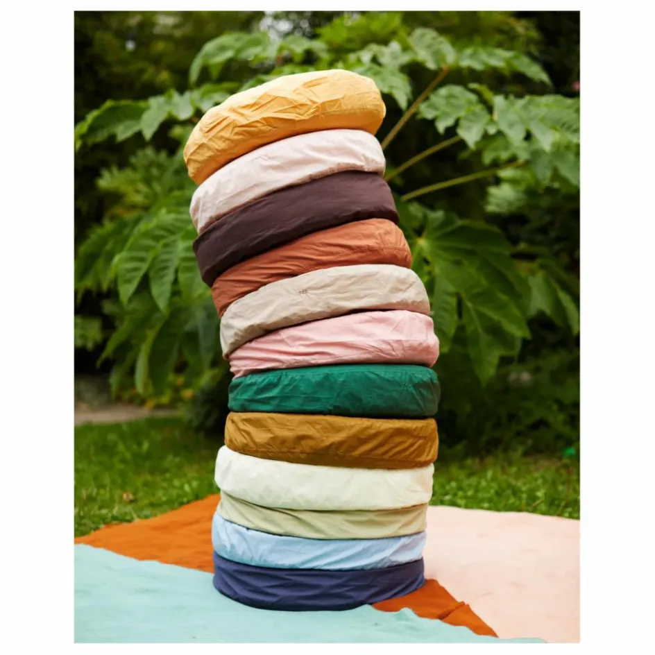 Sale Coussin rond en percale organique | Coussins