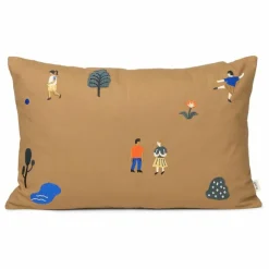 Clearance Ferm Living Kids Coussin The Park | Caramel