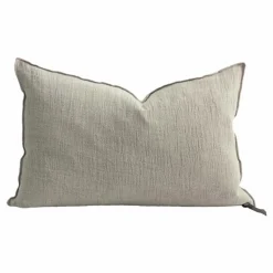 Maison de Vacances Coussin Vice Versa Crépon de Lin| Coussins