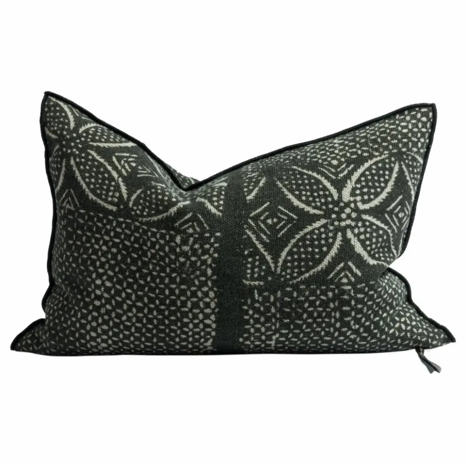 Online Coussin Vice Versa en lin Wabi-Sabi Bogolan | Coussins