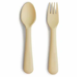 Online Mushie Couverts | Jaune