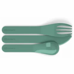 Outlet Monbento Couverts biodégradables MB Pocket Color | Vert forêt